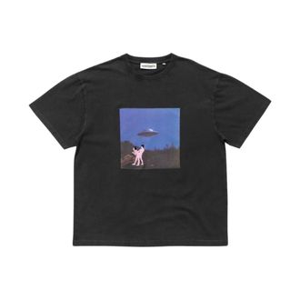 Carne Bollente T-Shirts, male, Black, Size: XL I Came From Outerspace T-shirt