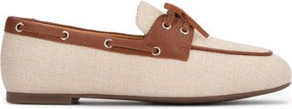 Kazar Sailor Schoenen - Dames - Bootschoenen - Beige - 37 EU - Leer - Schoenen