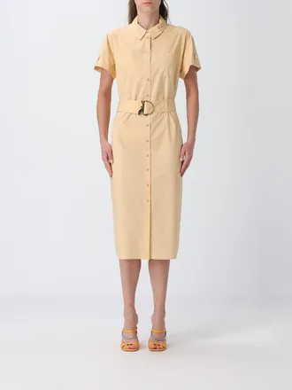Patrizia Pepe Abito chemisier midi in cotone
