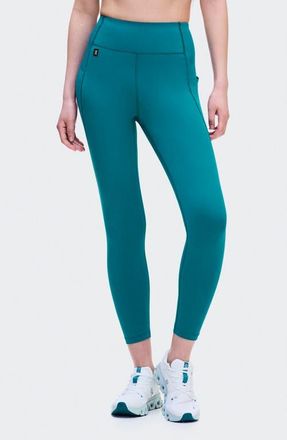 On 7/8 Train High Waist Pocket Leggings in Abyss at Nordstrom, Size X-Large