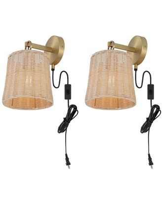 Safavieh Ciaran 9.5In Wall Sconce Set Of 2