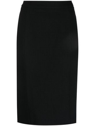 Moschino Gonna a matita - Nero