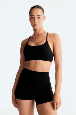H&M Sports Hotpants With Sculptmove in Black at Nordstrom, Size X-Large