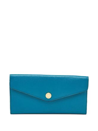 Michael Kors Pre-owned portemonnee met omslag - Blauw