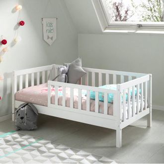 M&S Collection Cama 70x140 Con Somier Vipack Tod - Blanco