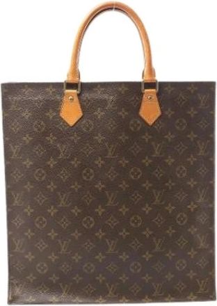 Louis Vuitton Pre-owned Tote Bags, female, Beige, Size: ONE SIZE Pre-owned Sac Plat