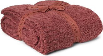 Barefoot Dreams CozyChic Throw Blankets Canyon Rose, Polyester