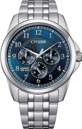 Citizen Chronograph Quartz Blue Dial Mens Watch AG8341-55L