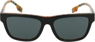 Burberry Stijlvolle zonnebril met model 0Be 4293 - Heren - Zonnebrillen - Veelkleurig - 56 MM - Accessoires