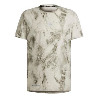 adidas Ultimateadidas Allover Print T-Shirt Grey Olive IN0103