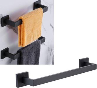 OEM 1 Pieza, Toallero De Ba&ntilde;o, Toallero De Ba&ntilde;o, 40 Cm, Barra Para Toallas, Toallero, Barra Para Toallas Negra, Barra Para Toallas, Toallero Negro
