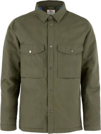 Fj&auml;llr&auml;ven &Ouml;vik Down Shirt Jacket - - Jackets - Uomo - Verde - L