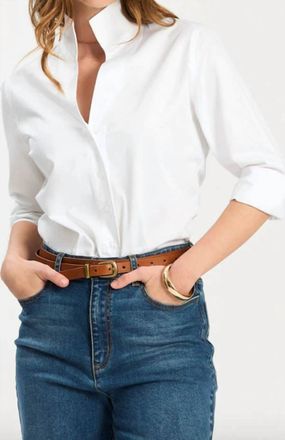 Tyler B&ouml;e Natalie Cotton Top In White