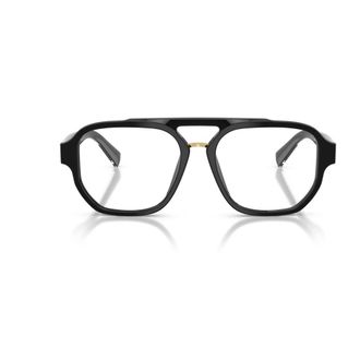 Dolce & Gabbana Glasses, male, Black, Size: 56 MM Optical Frame