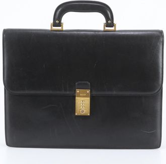 Bally Leather Briefcase (Pre-Owned)