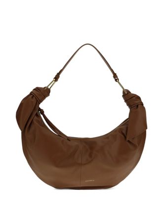 Coccinelle large Furoshiki knotted shoulder bag - Brown