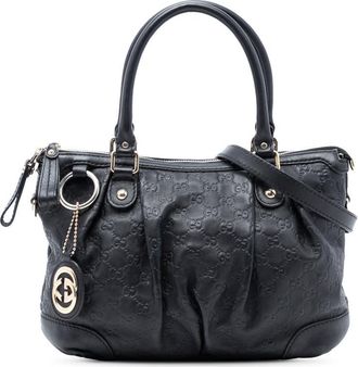 Gucci Pre-owned Gucci Guccissima Sukey Satchel Ladies 247902 002123