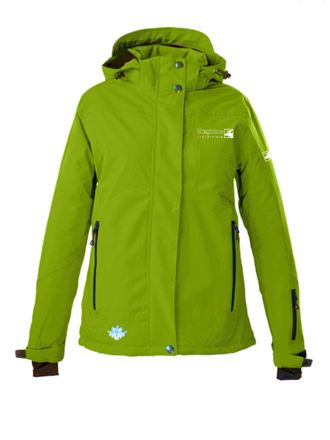 Deproc Winterjacke DEPROC ACTIVE MONTREAL WOMEN, Damen, Gr. 36 (S), gr&uuml;n (lime), 96% Polyester; 4% Elasthan, Windstopperb&uuml;ndchen mit Daumenl&ouml;chern,mit Schnee