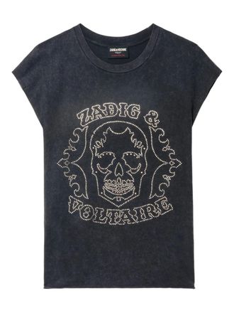 Zadig&Voltaire Cloe Hc Skull Strass