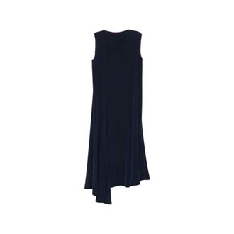 High Midi Jurken - Dames - Jurken - Blauw - Maat: M