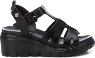 Xti Womens Refresh Comfort Sandals In Black