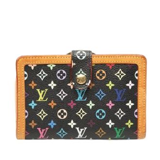 Louis Vuitton Pre-owned Wallets, female, Black, Size: ONE SIZE Pre-owned Monogram Multicolor Wallet