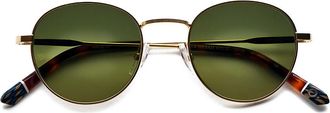 Etnia Barcelona Le Marais II Sun GDGR Mens Sunglasses Gold Size 49