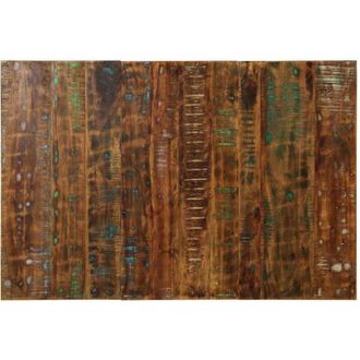 vidaXL Cabecero De Cama Multicolor 120 Cm Madera Maciza Reciclada Vidaxl