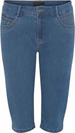 C.Ro Suzanne Pants 6011-450-646 Medium - Dames - Denim shorts - Blauw - 2XL - Katoen - Korte Broeken