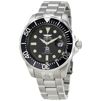 Invicta Pro Diver Grand Diver Automatic Black Dial Mens Watch 3044