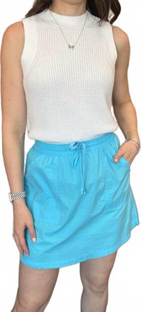 Starkx Lana Skirt In Turquoise