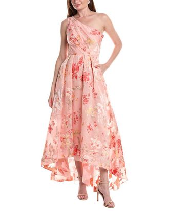 Marchesa One-Shoulder Gown