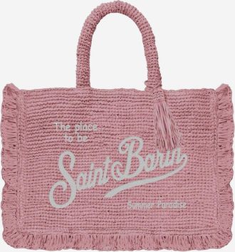 MC2 Saint Barth Volant Raffia-tas