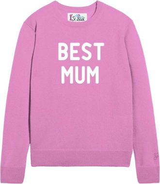 MC2 Saint Barth New Queen Sweater - Dames - Ronde hals truien - Roze - M - Truien & Vesten