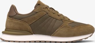 Clarks Mens Franco Lace Taupe Trainers - Brown - Size UK 11