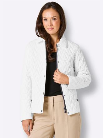 Cr&eacute;ation L Daunenjacke CREATION L PREMIUM, Damen, Gr. 36, wei&szlig;, 100% Polyamid, Wattierung:90% Daunen, 10% Federn, unifarben, Jacken Daunenjacke