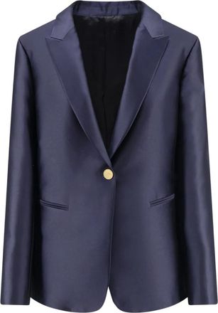 Alberta Ferretti Blazers - Dames - Blazers - Blauw - 2XL - Jassen