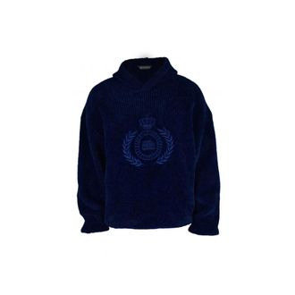 Balenciaga Hombre, Sudaderas, Azul, Talla: S