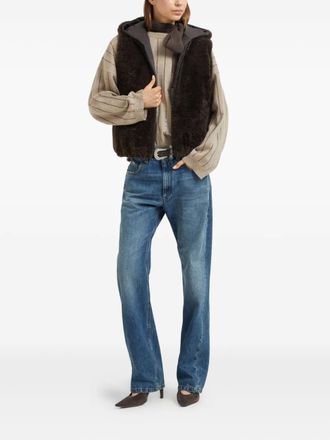 Brunello Cucinelli cotton jeans - women - Cotton - 42 - Blue