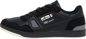 Carlo Colucci Atletico Sneaker - Heren - Sneakers - Zwart - 44 EU - Polyester - Schoenen