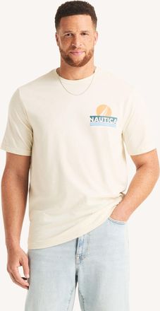 Nautica Mens Big & Tall Sailing International Graphic T-Shirt