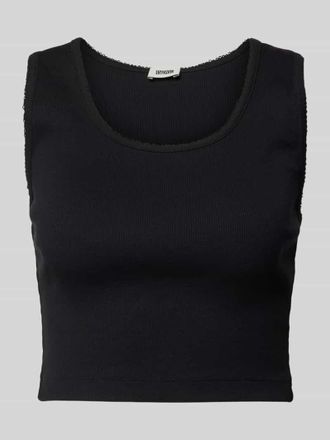 Drykorn Drykorn Tanktop mit Rundhalsausschnitt Modell FARIDA in Black, Gr&ouml;&szlig;e XL