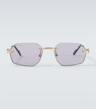 Cartier Premi&egrave;re De Cartier rectangular sunglasses