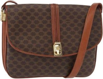 Celine Pre-owned Cross Body Bags, female, Brown, Size: ONE SIZE Pre-owned Vintage Cross Body Bag