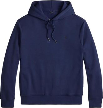 Polo Ralph Lauren Felpa con cappuccio e logo - Blu