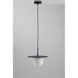 Fan Europe Fan Europe Luceambientedesign - L&aacute;mpara Colgante De Techo Globe, Negro, G9
