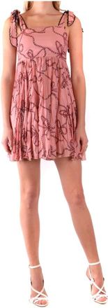 Pinko Jurk - Dames - Casual kleedjes - Roze - L - Kleedjes