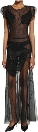 Vivienne Westwood Dames, Jurken, Zwart, Maat: XS