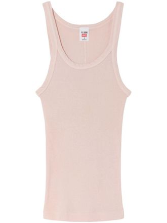 Re/Done x Hanes ribbed tank top - Pink