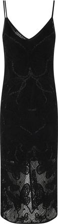 Blumarine Butterfly Jurk - Dames - Casual kleedjes - Zwart - XS - Kleedjes